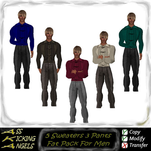 *PROMO* AKA Mens Sweater Fat Pack