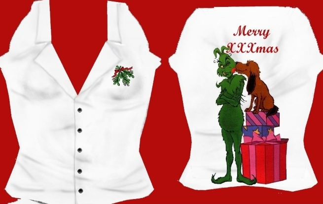 CHRISTMAS Merry Xmas chemise