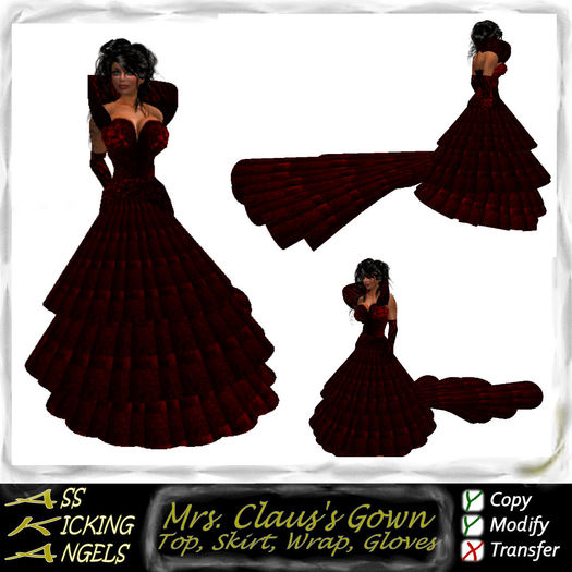 AKA Mrs. Claus's Gown 