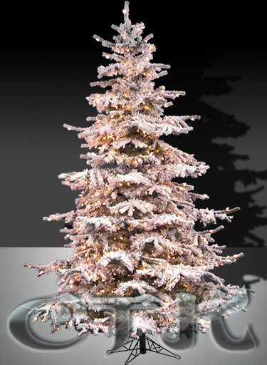 *CTK* Christmas Tree - Flocked Sierra