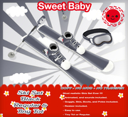 Sweet Baby - Ski Set Black