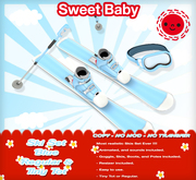 Sweet Baby - Ski Set Blue