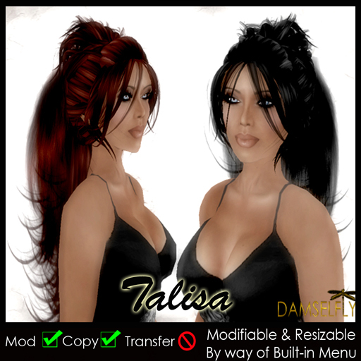 *~*Damselfly*~*Talisa All Shaded Tips