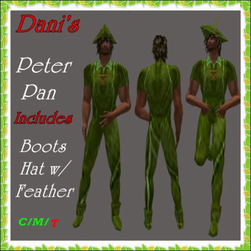 *Dani's* Peter Pan w/Boots and Hat
