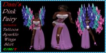*Dani's* Pink Fairy w/Wings