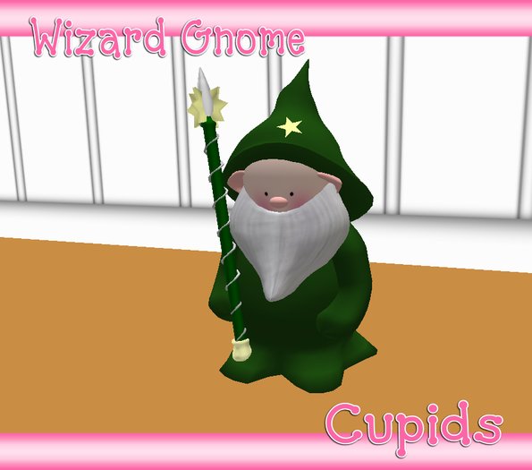 Cupids Christmas Wizard Gnome [Boxed]