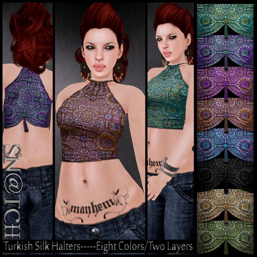 :::Sn@tch Turkish Halters:::