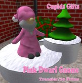 Cupids Dwarf Gnome Pink  [Boxed]