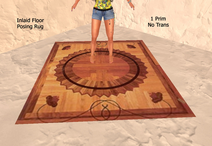 Posing Rug -  Inlaid Floor