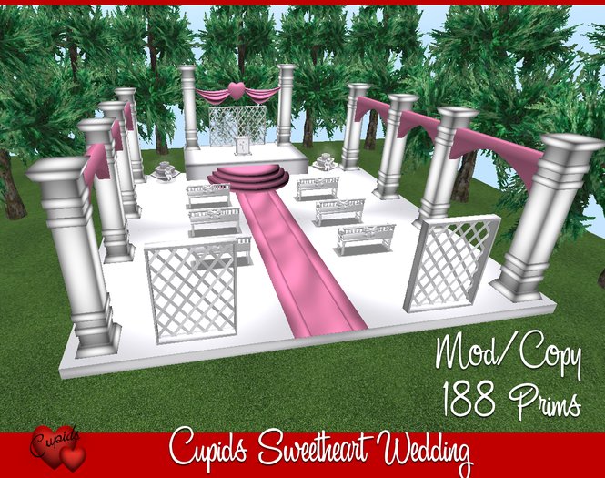 Cupids Sweetheart Wedding Pink