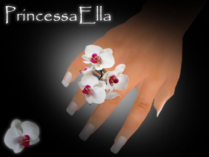{ella COUTURE} The Orchid Ring