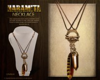 Unisex[MANDALA]HARAMITA Necklace/Indiana gold:)