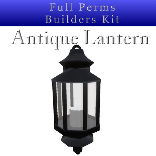 Antique Lantern Builders Kit- Boxed