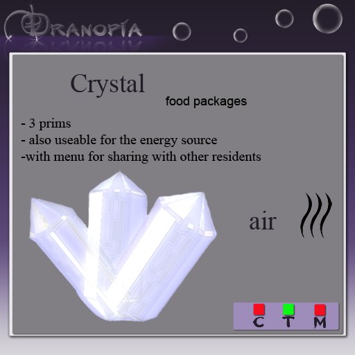 Dranopia 50 Air Crystal (birth element AIR) 