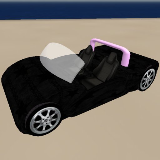 Angelic Black Pink Kid Car Boxed