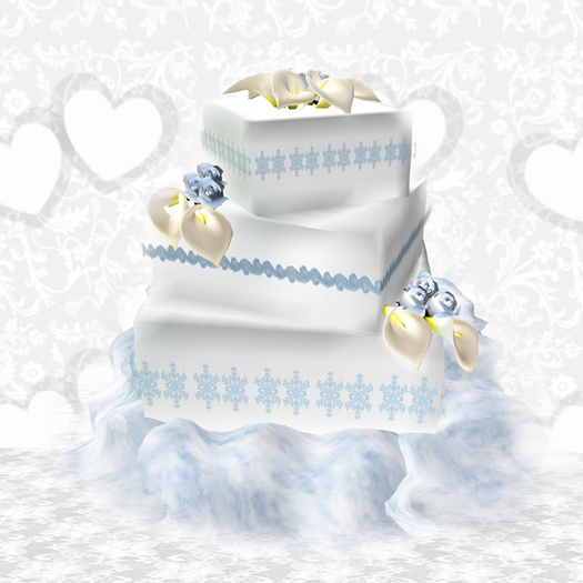 Winter Wedding Cake