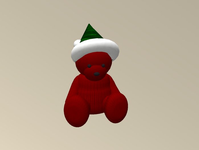 Merry Christmas Bear 3