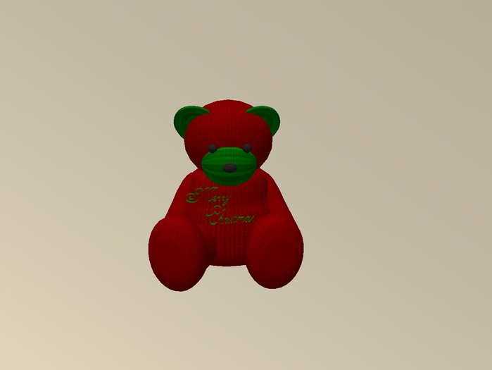 Merry Christmas Bear 6