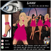 << PURE >> Louise in Bubblegum (full outfit incl. high heel)