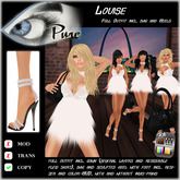 << PURE >> Louise in White (full outfit incl. high heel)