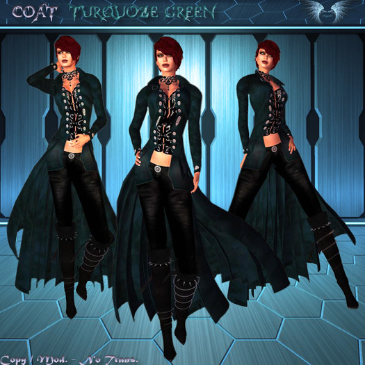The Coat Turquoze