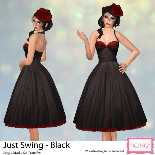 *ICING* Just Swing - Black
