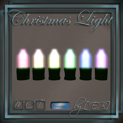 [E.B] Sculpted Christmas Light - Full Permission With Map
