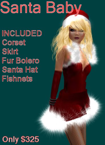 [AB] Santa Baby Outfit