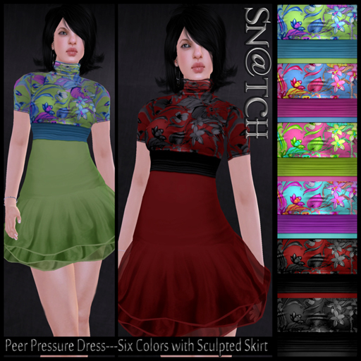 :::Sn@tch Peer Pressure Dress:::