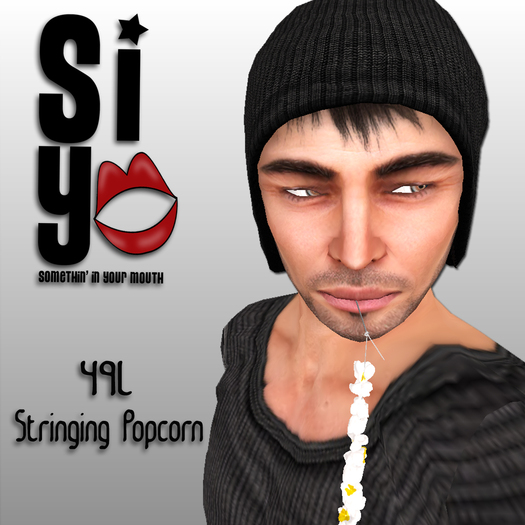 Somethin' In Your Mouth-Stringing Popcorn 1