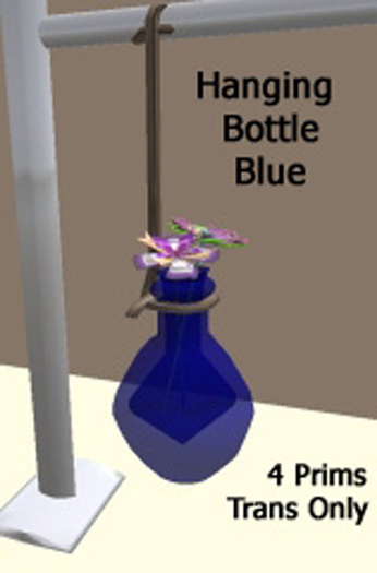Hanging Bottle - Blue