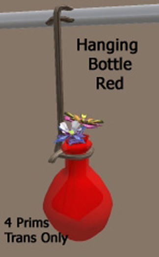 Hanging Bottle - Red