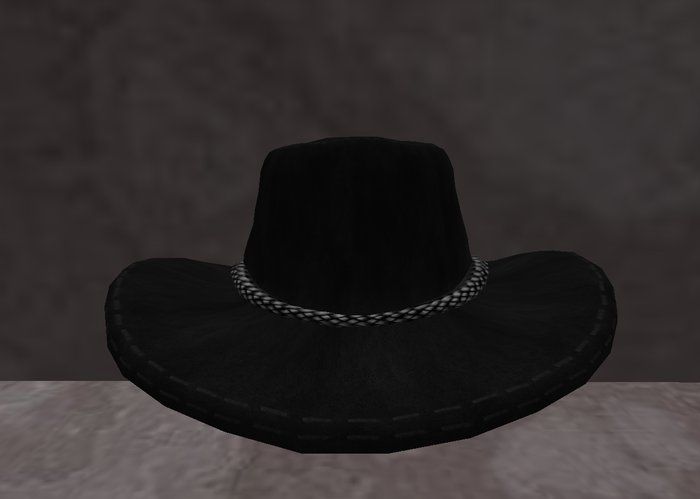 Aussie Style Hat Male w/ resize script [Boxed]