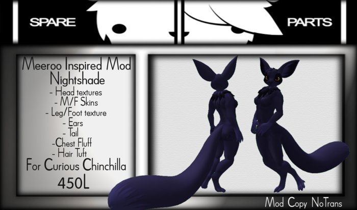 meeroo inspired nightshade mod