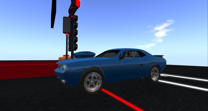 Fate MS 70 Challenger -Blue Steel-Pro Stock -Boxed