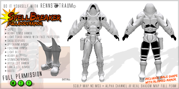 *TRAUM* SpellBreaker Armor *FULLPERM*