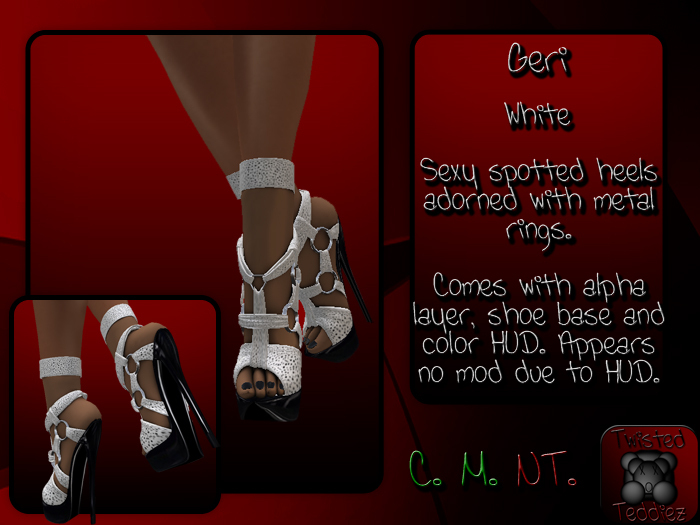 {T.t} Geri - White