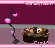 CUPIDS ADORABLES Giraffe SLEEPY BASKET