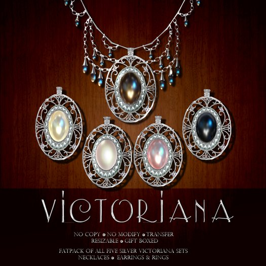 Exquisite Victoriana Silver Collection Fatpack