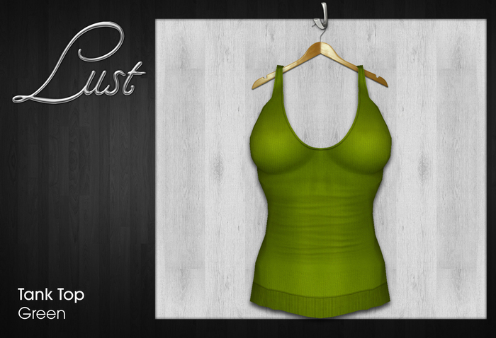 Lust - Green - Tank Top