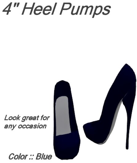 [AB] High Heel Pumps  (Boxed) (Bl)