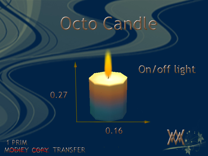Candle Octo 1 by Wild Motley