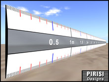 PIRISI - High Precision Builders Ruler - 10m