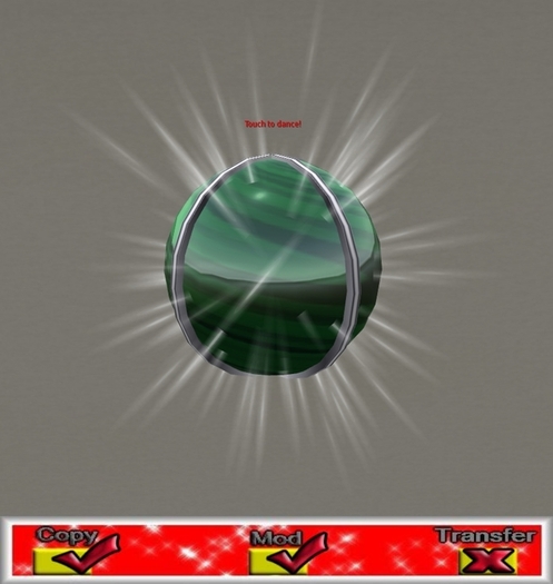 Green Shine Dance Ball