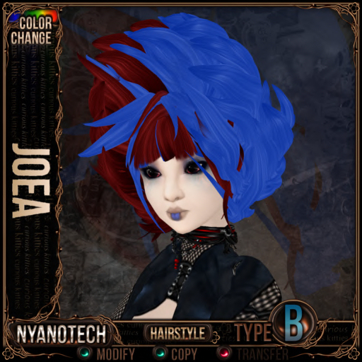 =^.^= Curious Kitties - Color Change Hair - Nyanotech [Type B] - Joea V3