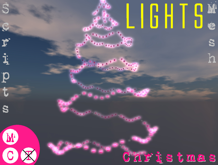 Flashing LIGHTS - on the Christmas trees