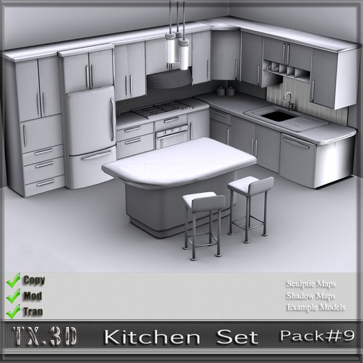 PROMO TX3D :: Kitchen Set 09
