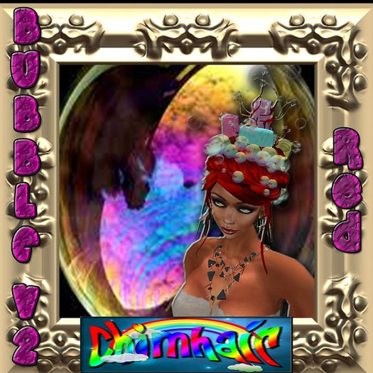 %.:ChimHair:.% Bubble v2 Red