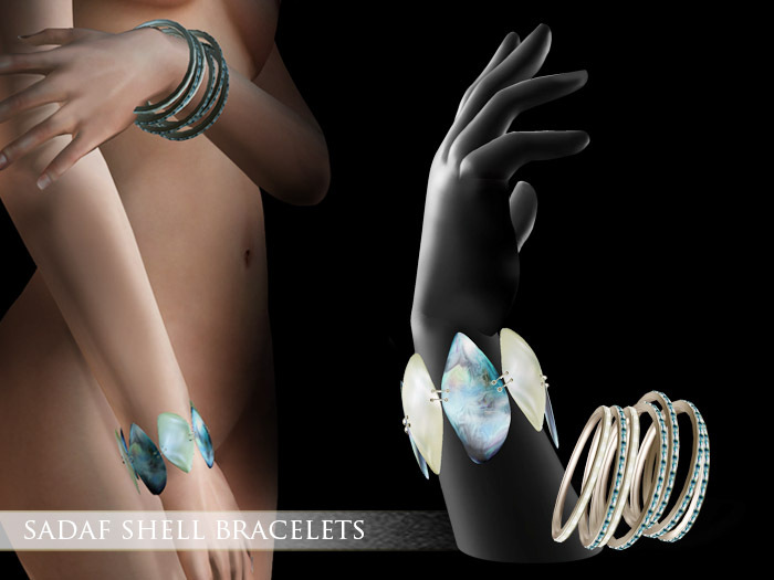 Zaara : Sadaf paua bracelets