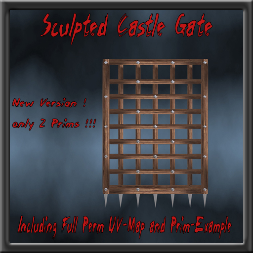 FCD Sculpted Castle Gate / Door FP